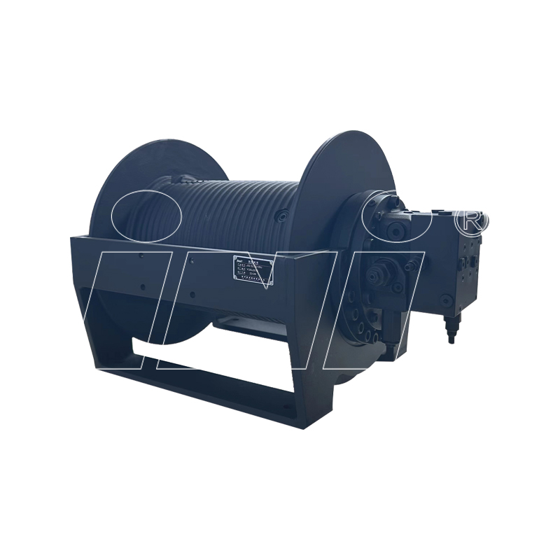 Høyhastighets integrert hydraulisk vinsj