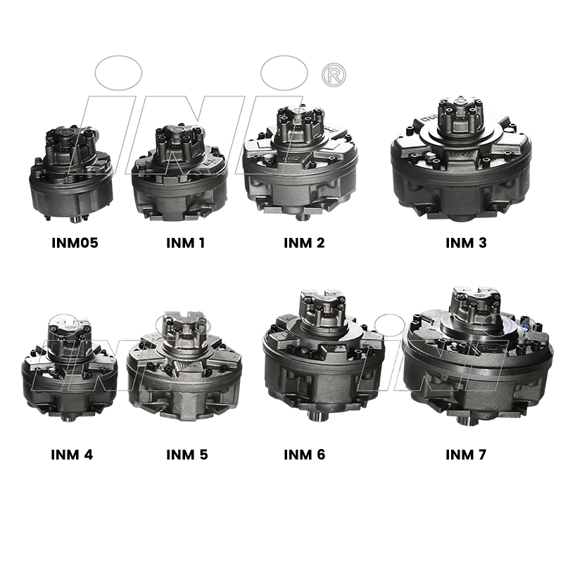 INM-serien radialstempelhydraulikkmotor (utskiftbar Italia GM-seriemotor)